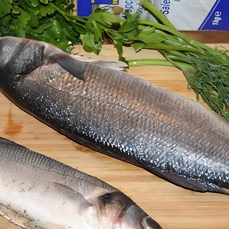 Рыба, запеченная в соли, по-хорватски