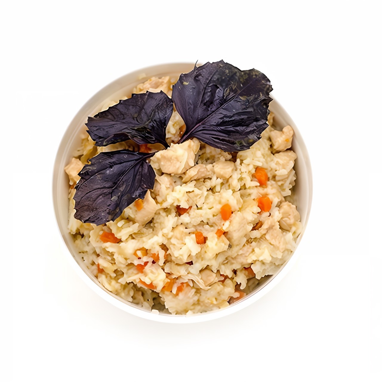 Рис с овощами и курицей