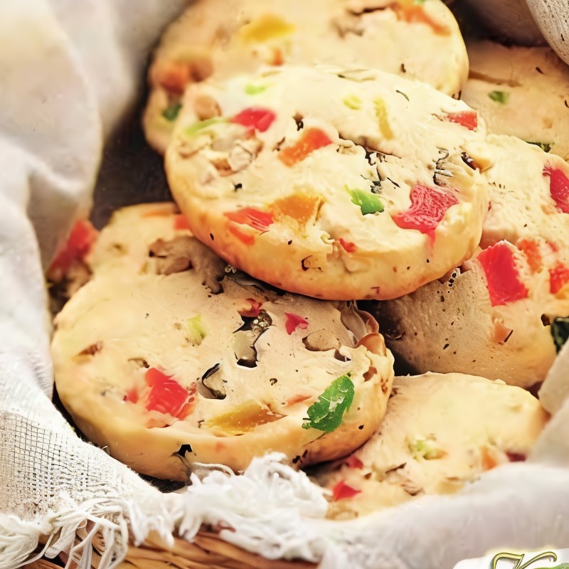 Сахарное печенье с начинкой
