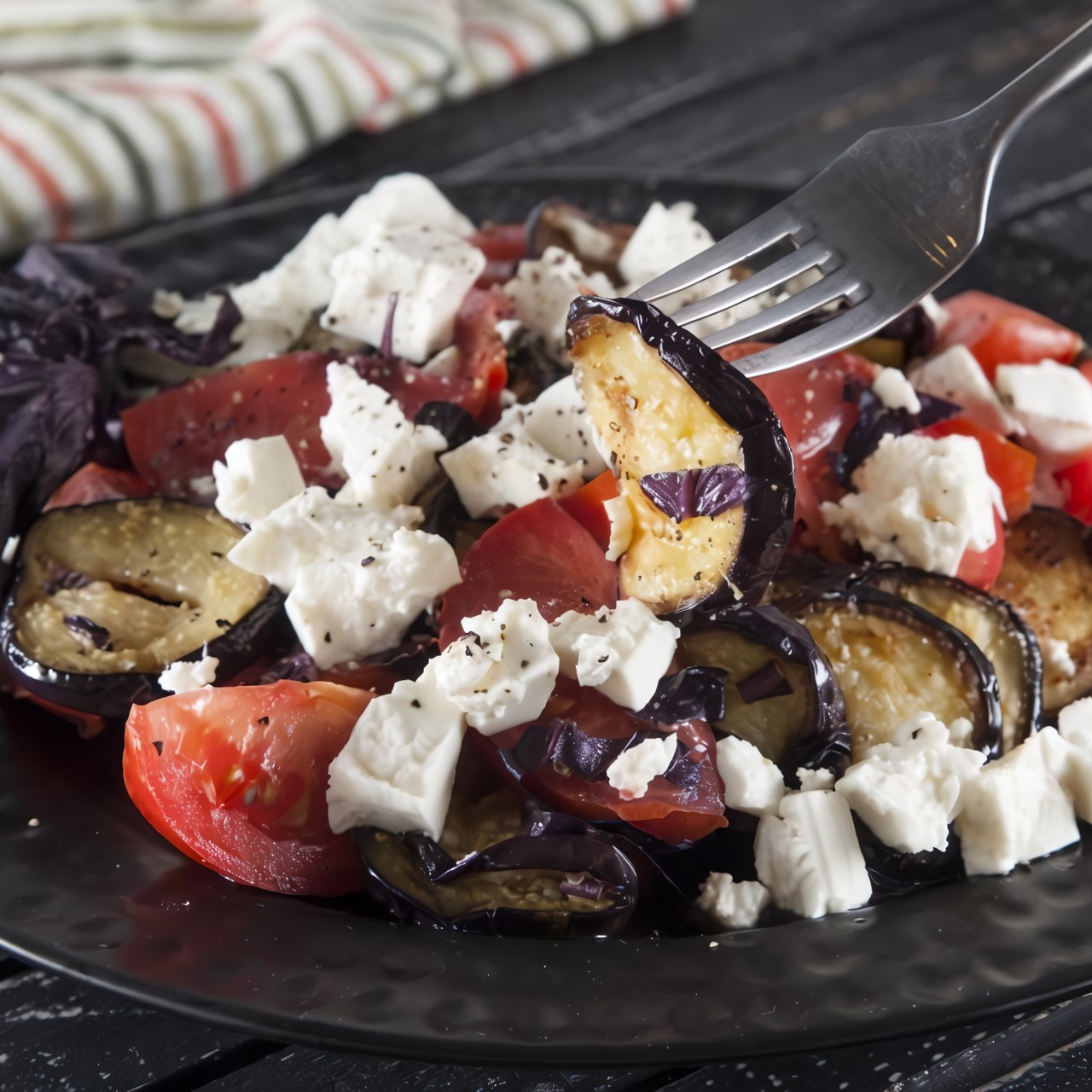 Салат с баклажанами