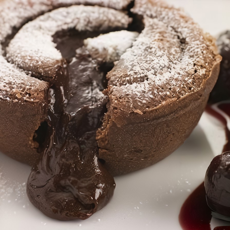 Шоколадный кекс (Moelleux au chocolat)