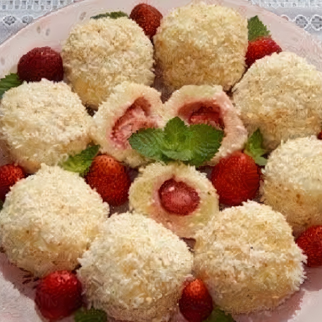Сырные шарики в орехах