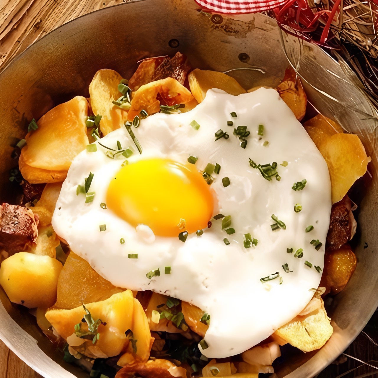 Тирольское жаркое (Tiroler Gröstl)
