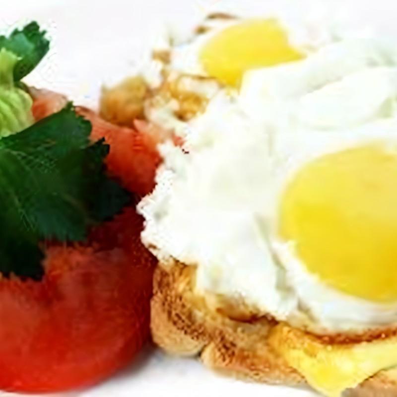 Тосты с сыром и яйцами
