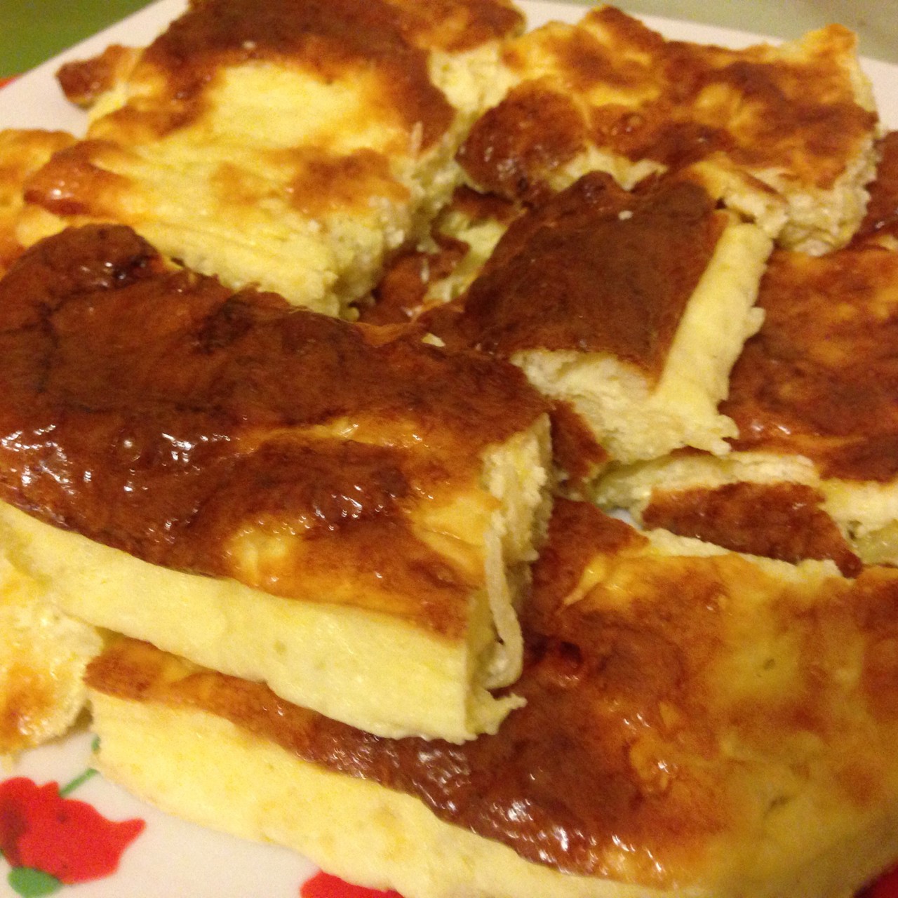 Творожная запеканка с кабачками
