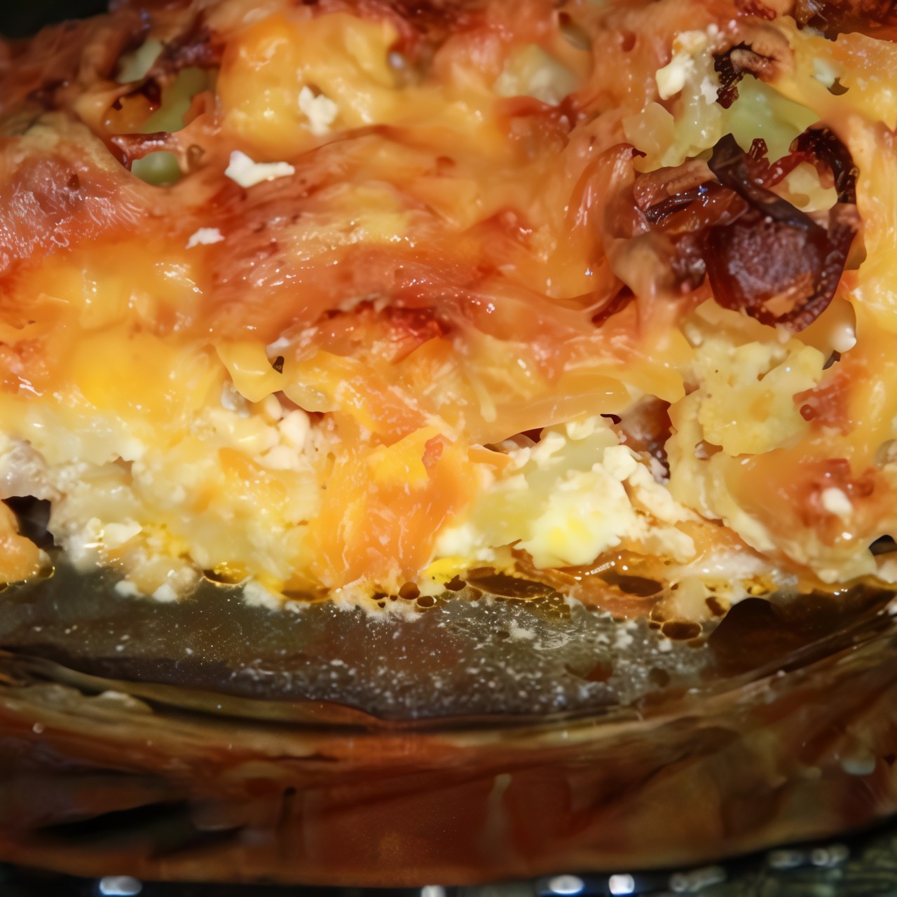 Запеканка с цветной капустой и сыром