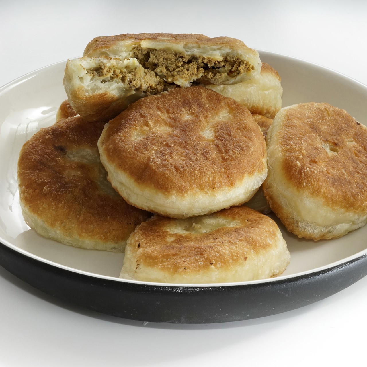Жареные пирожки с печенью