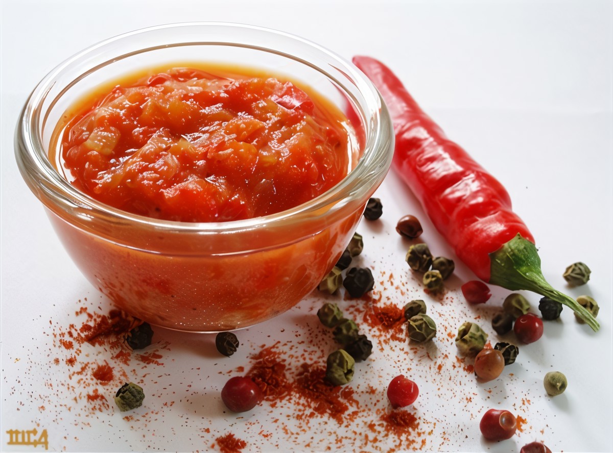 Аджика с морковью