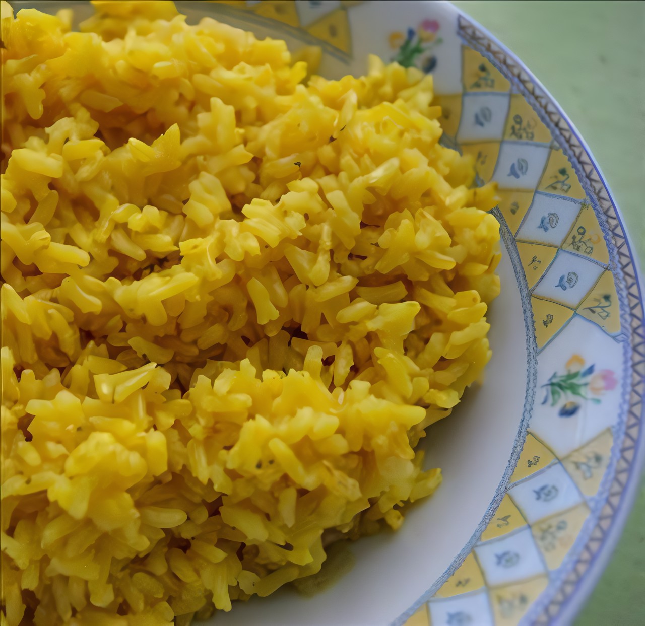 Ароматный рис на сковородке