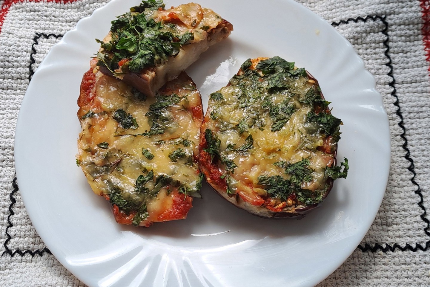 Баклажаны с сыром запеченные в духовке