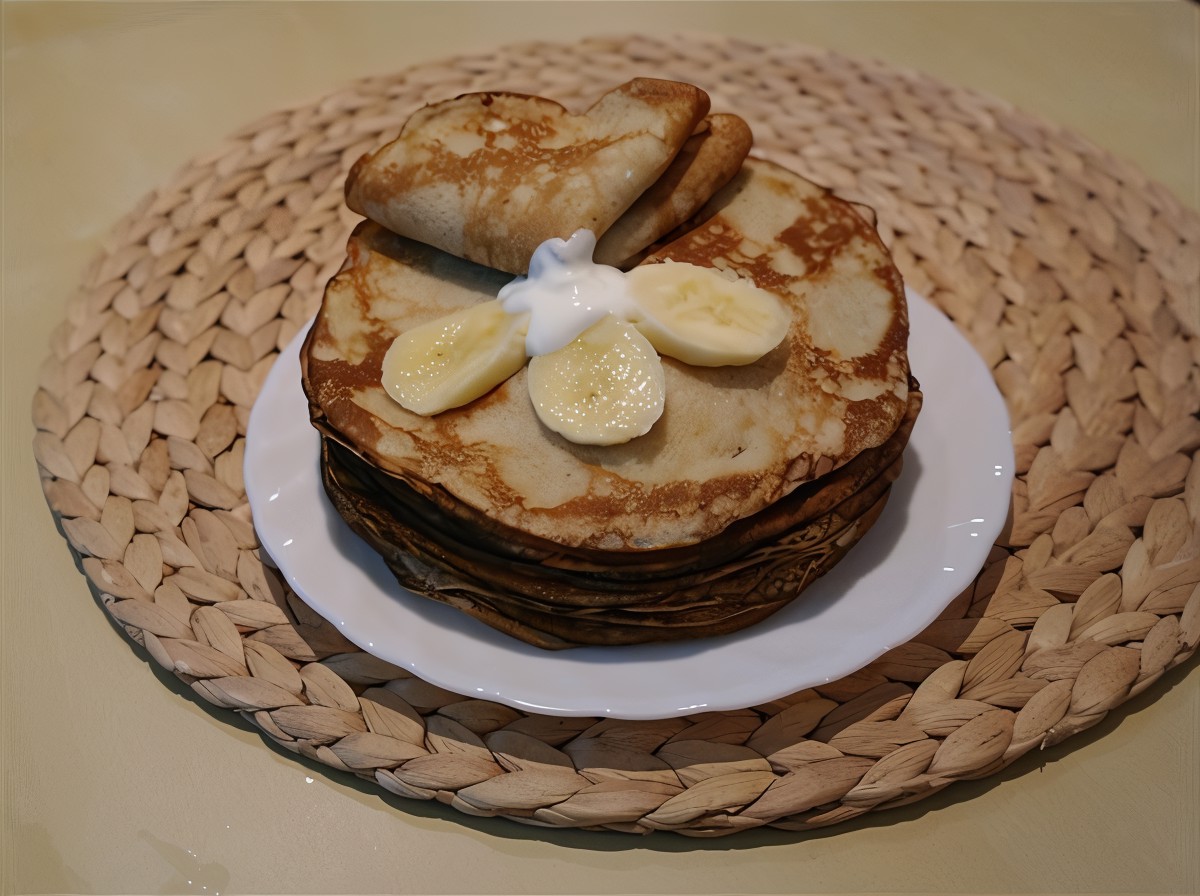 Банановые блины
