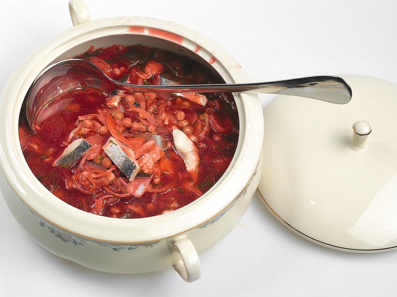 Борщ с селедкой