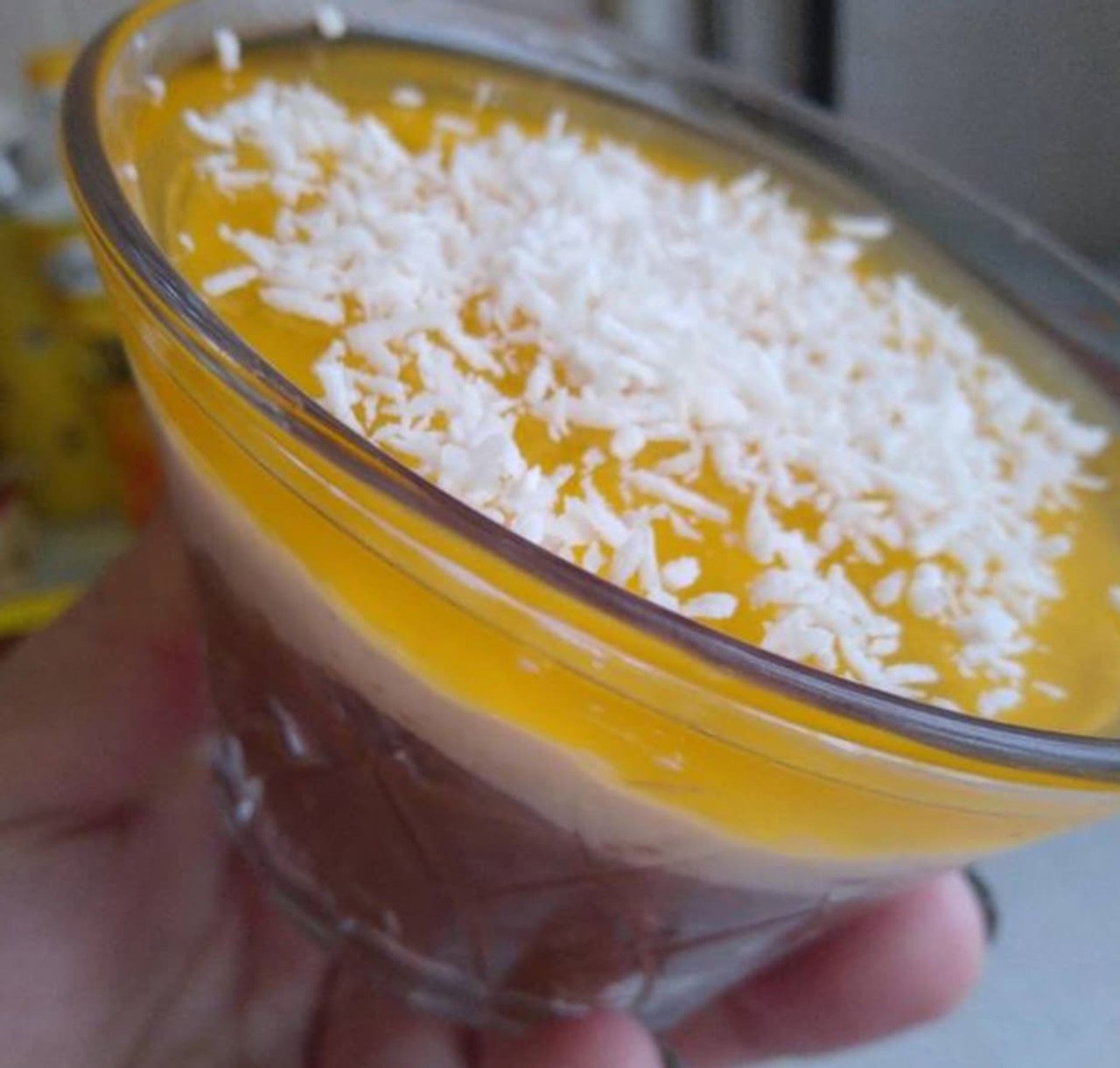 Быстрое желе с ликером