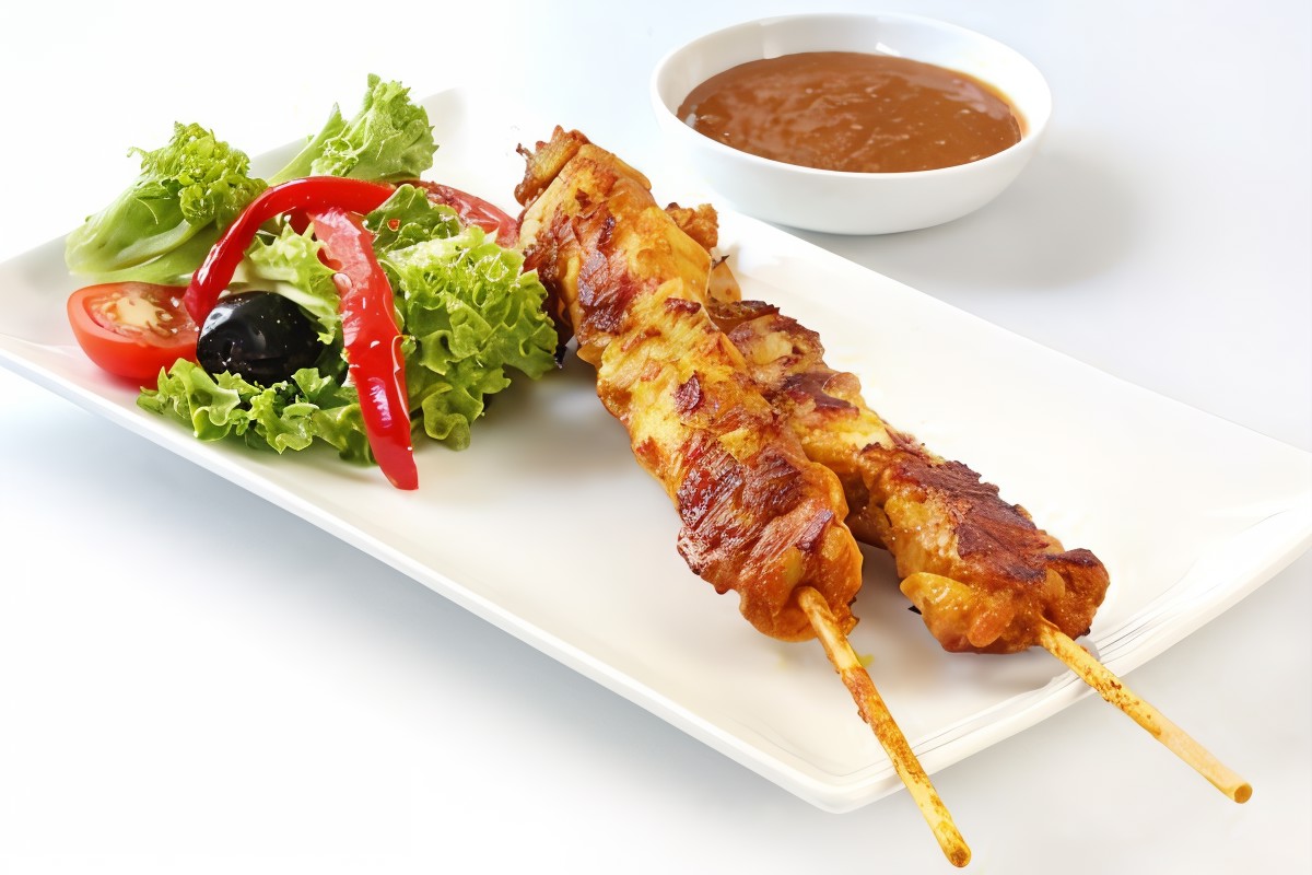 Детские шашлыки из куриных грудок