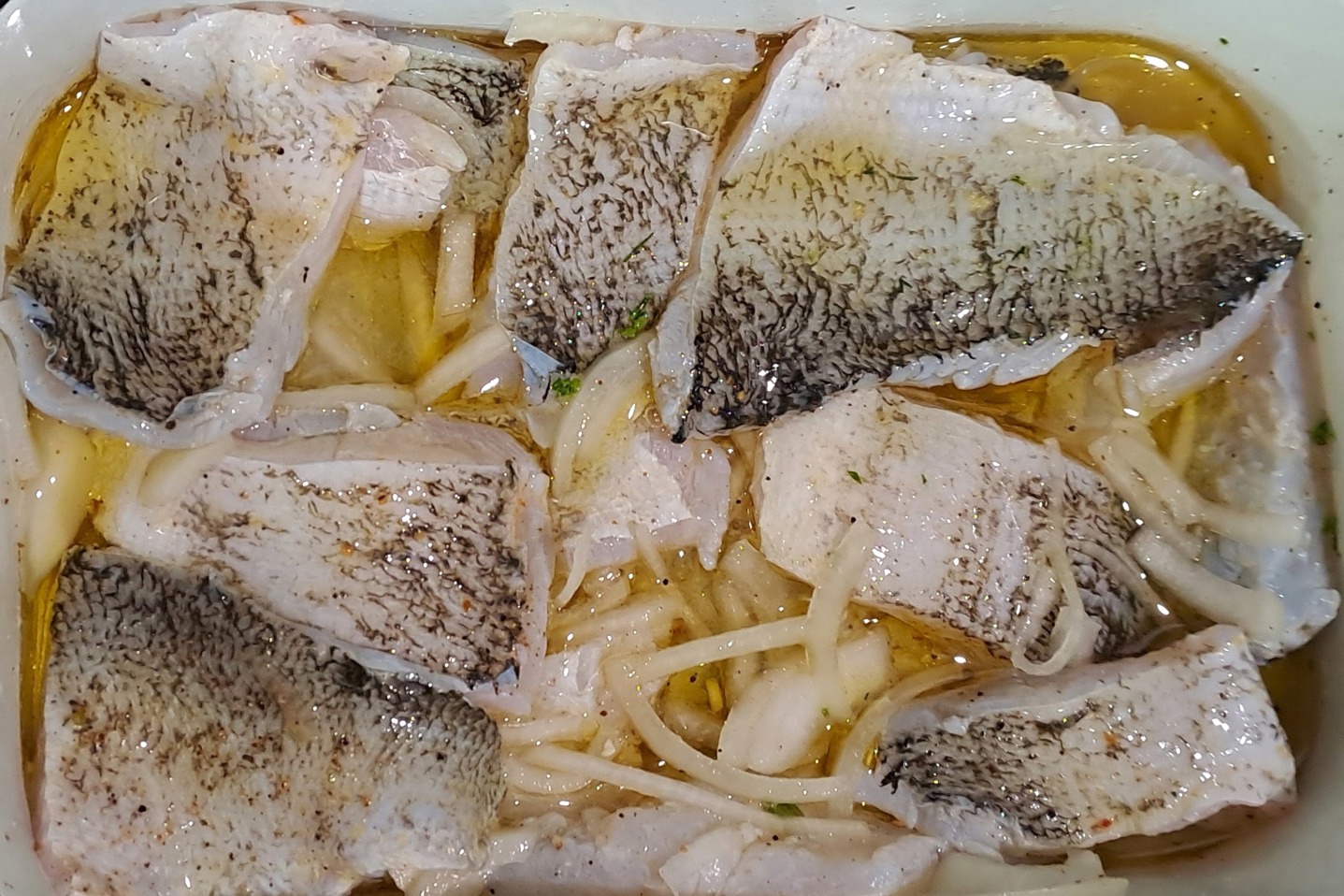 Домашняя селедка из речной щуки