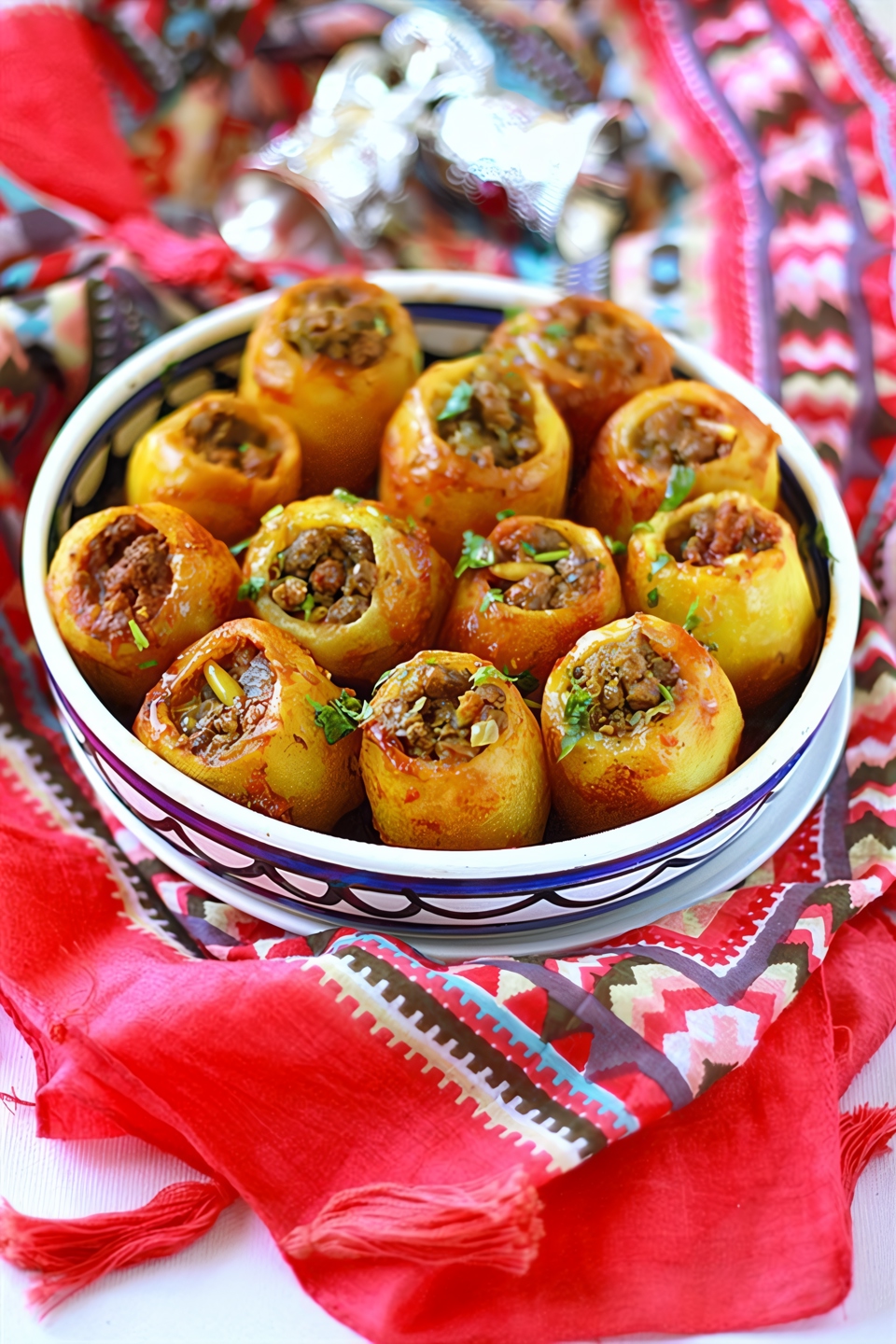 Фаршированный картофель