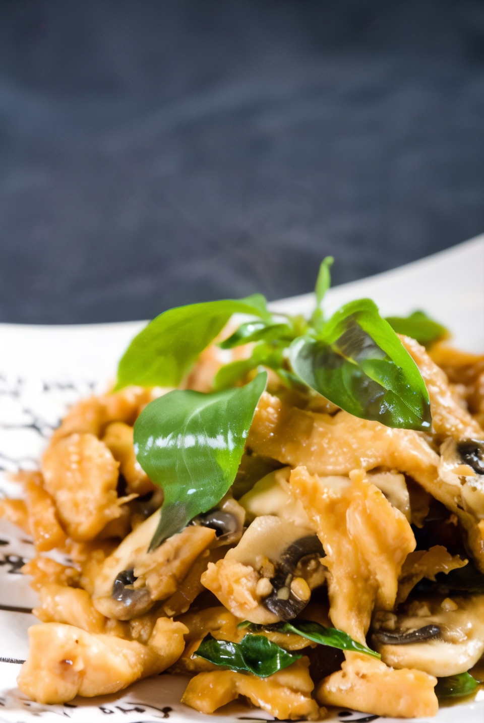 Грибы по-провански (Mushrooms a la Provencal)
