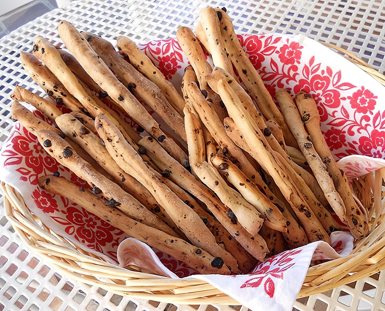 Гриссини с шоколадом (Grissini al cioccolato )