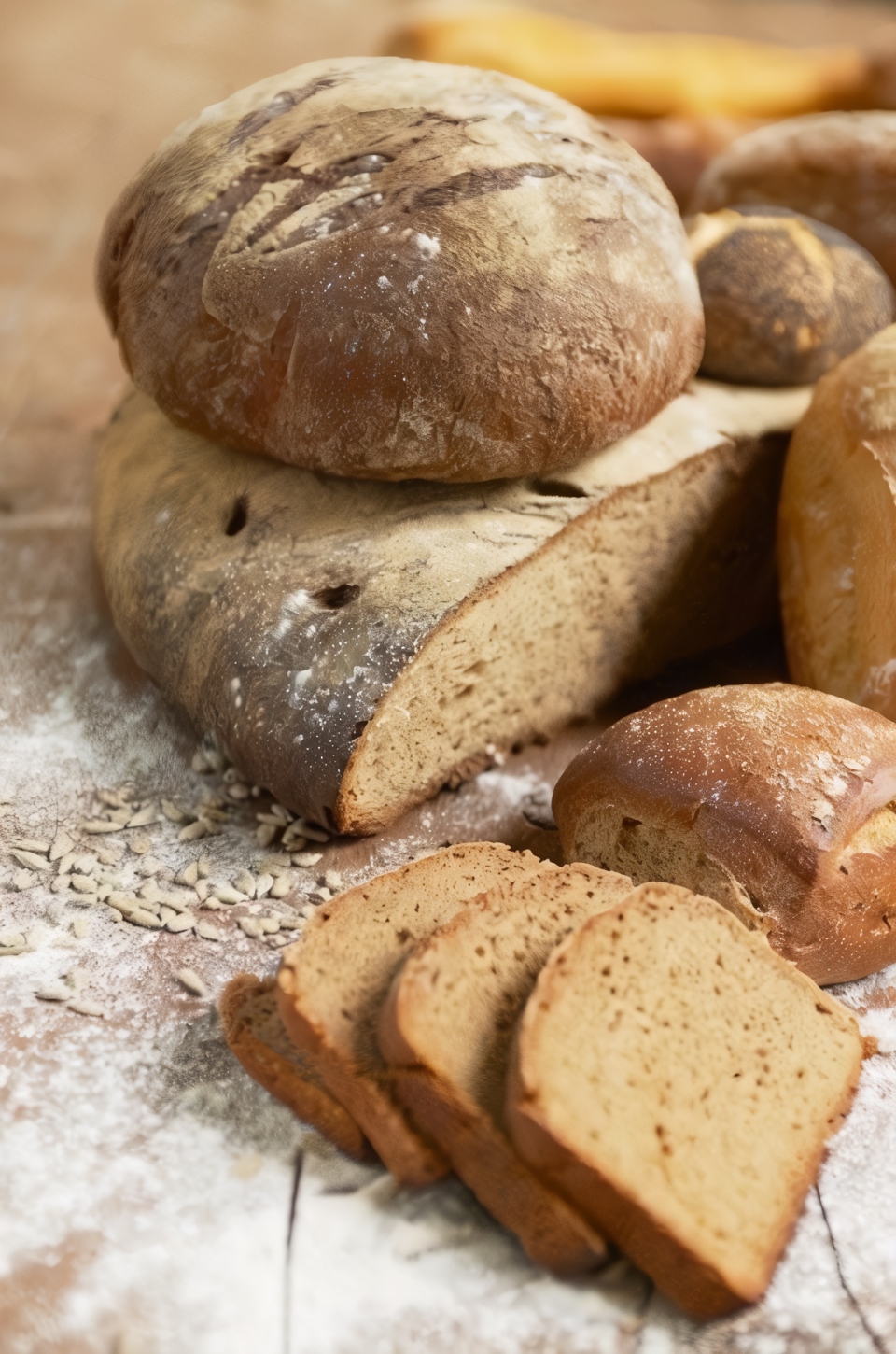 Хлеб по-деревенски (Pain de campagne)
