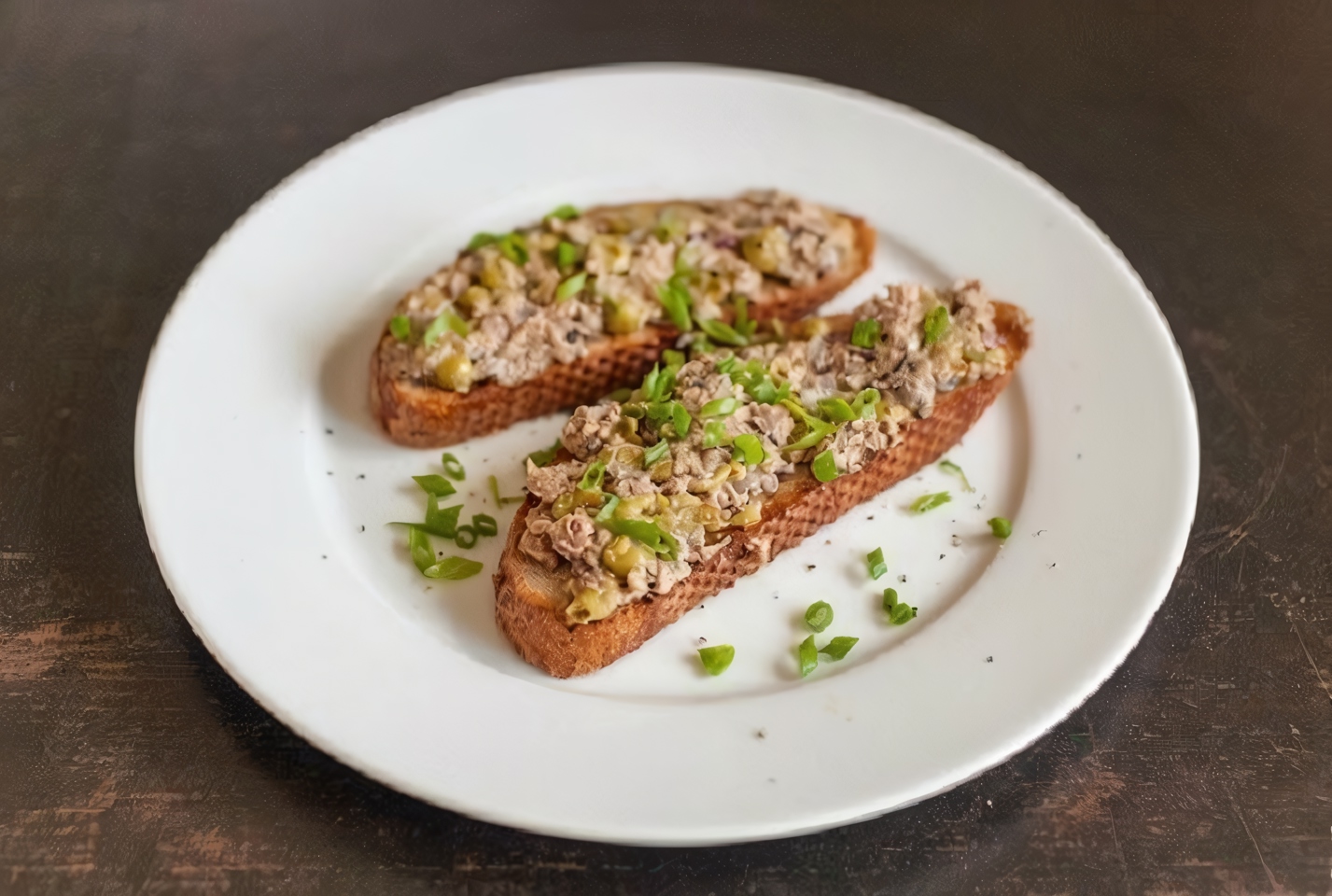 Хруст с печенью трески