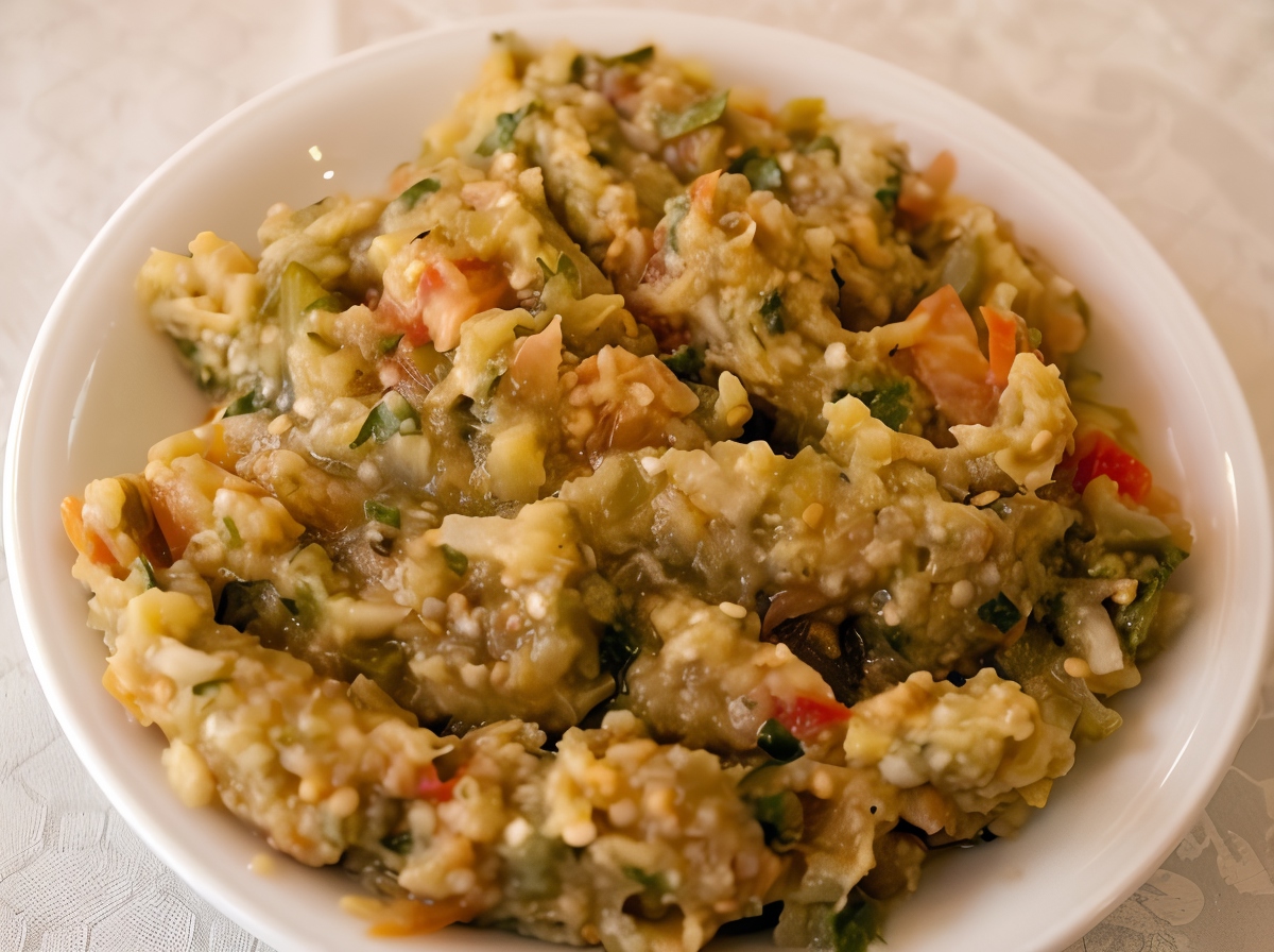 Икра из баклажанов и цукини