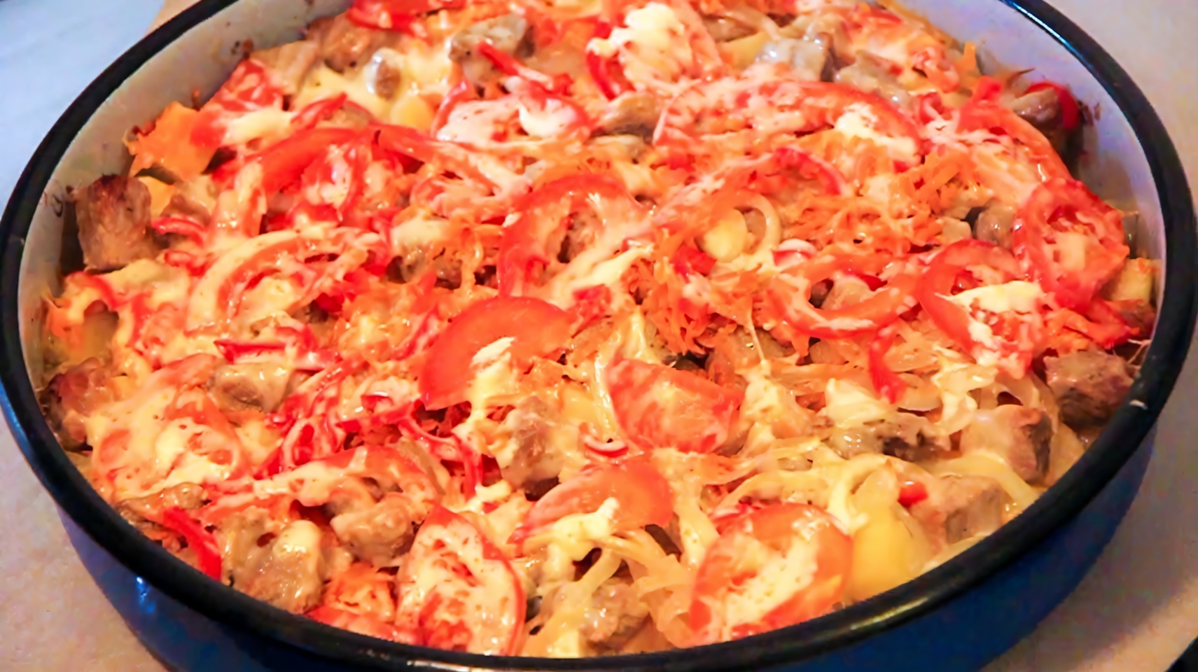 Картошка со свининой с экзотическими нотками