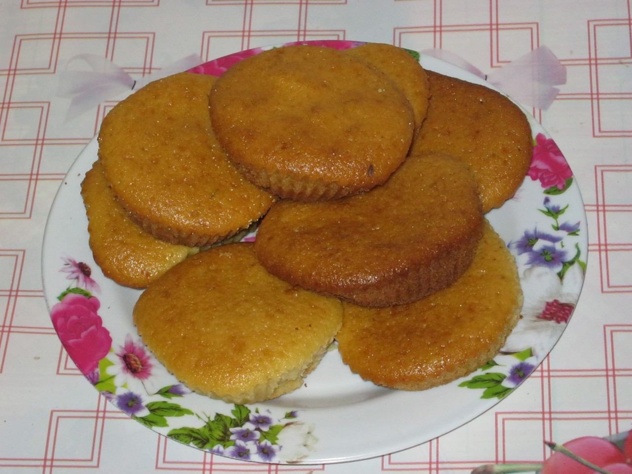 Кексы из манной каши