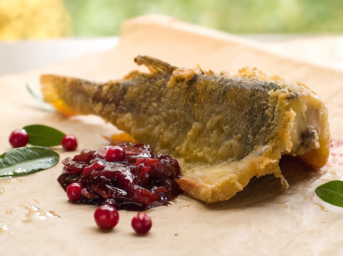 Клюквенный джем с перцами халапеньо