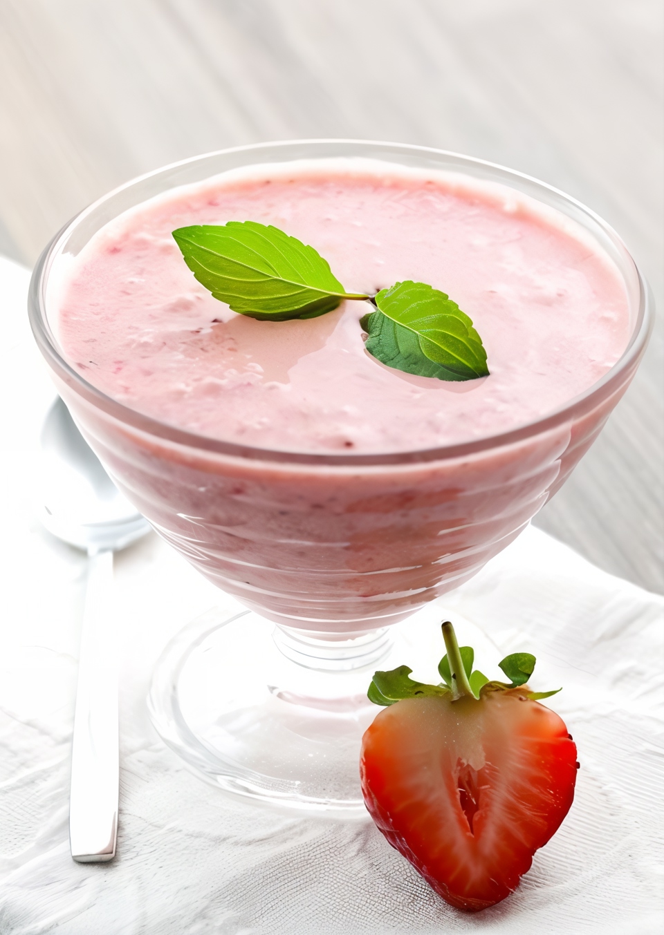 Клубничное мороженое с бальзамическим уксусом