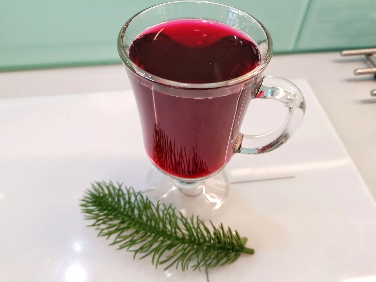 Концентрированный ягодный морс с лемонграссом