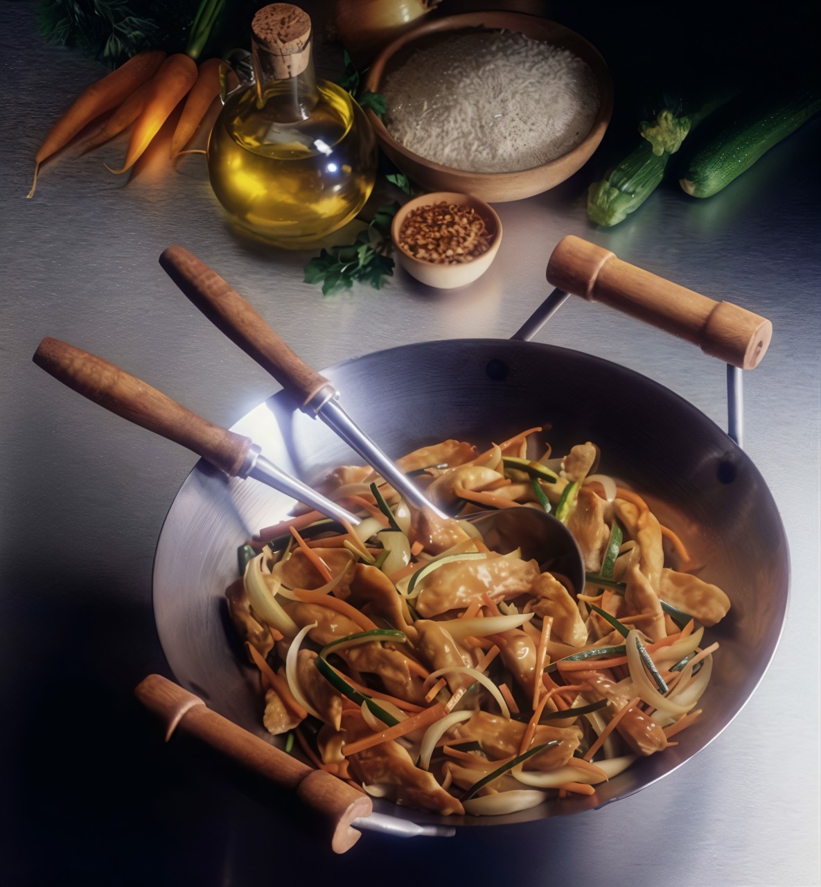 Курица по-сычуаньски