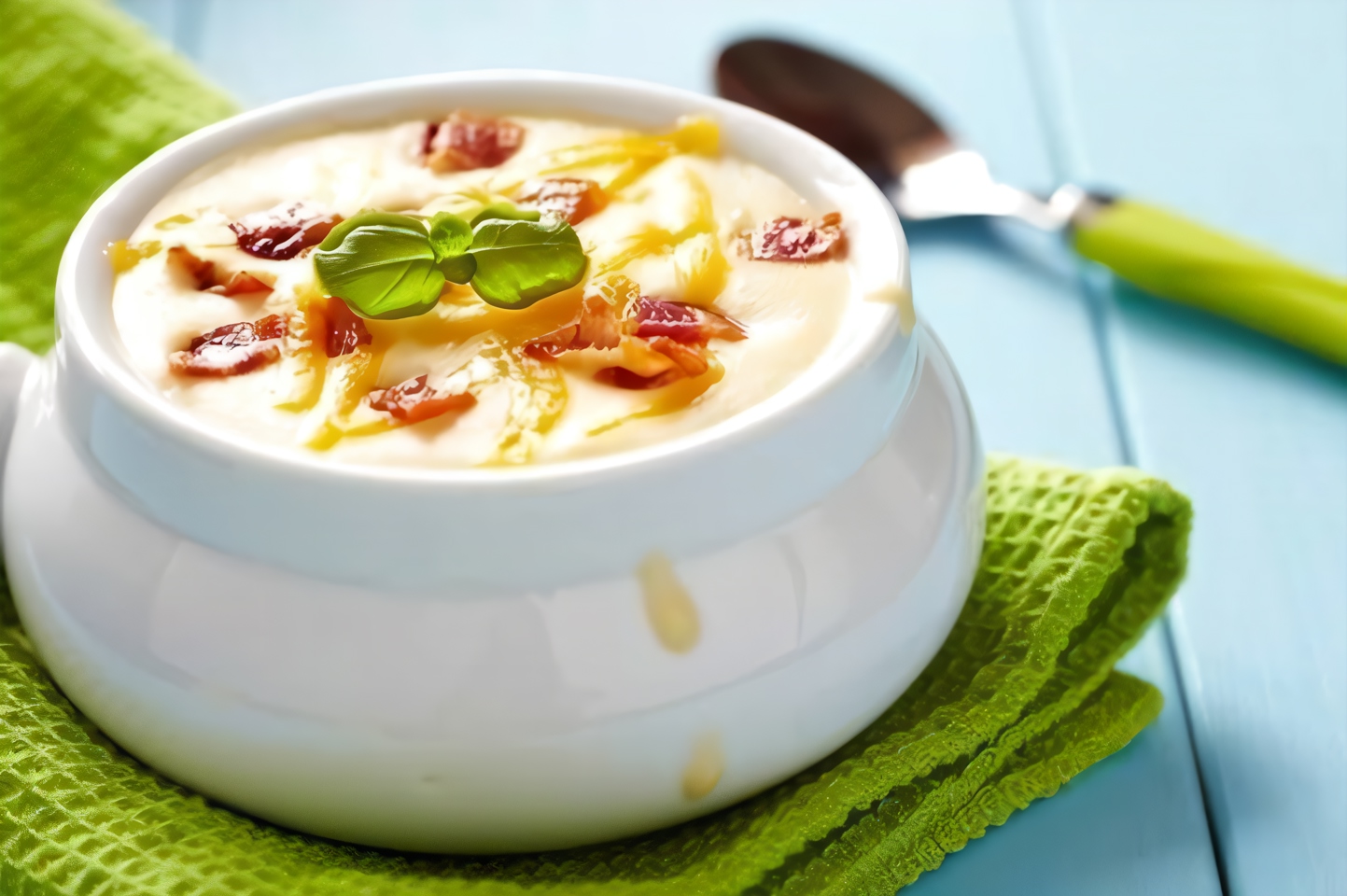 Куриный суп-крем с овощами по-чешски
