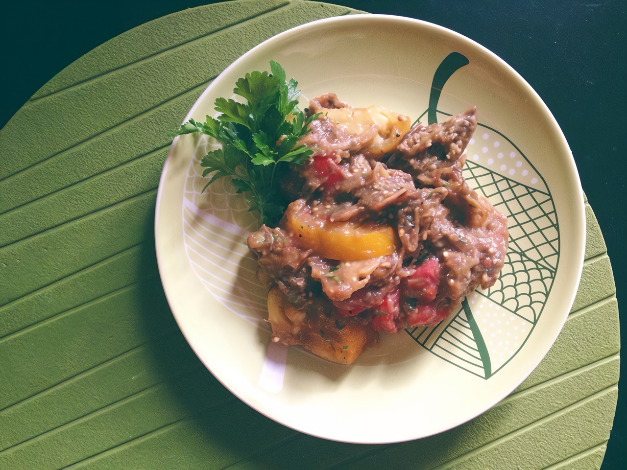 Летняя баклажанная закуска