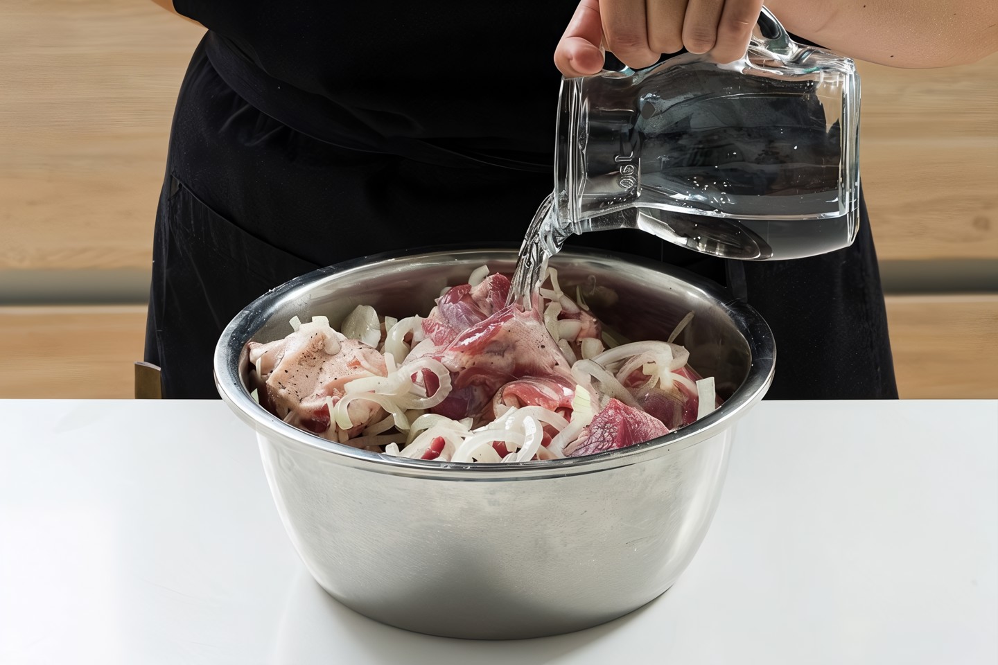 Маринад с минералкой для шашлыка из свинины