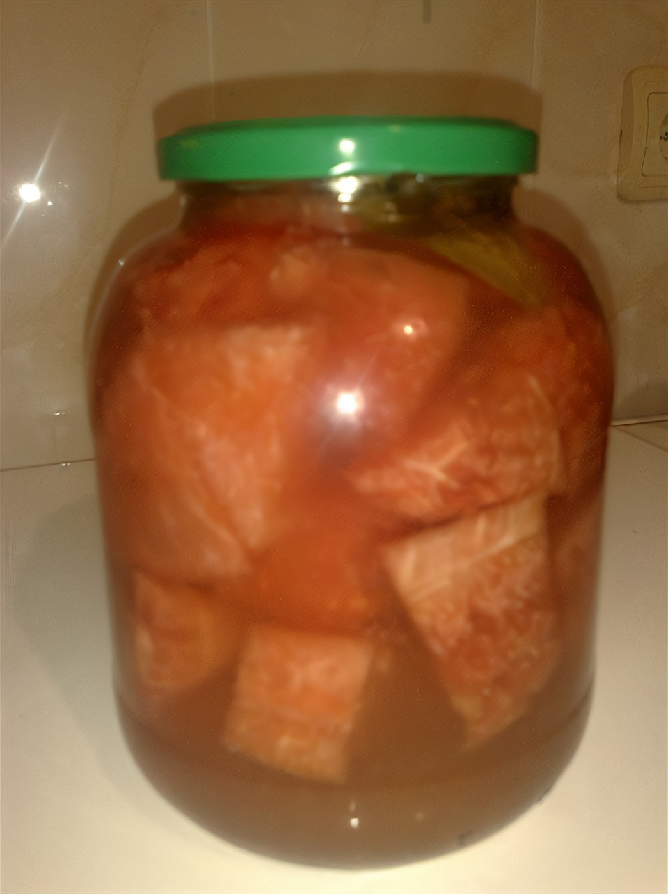 Маринованный арбуз с гвоздикой