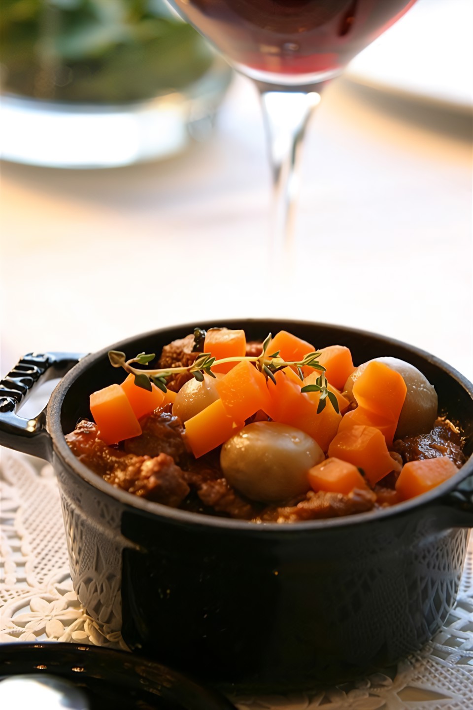 Мясо духовое с грибами