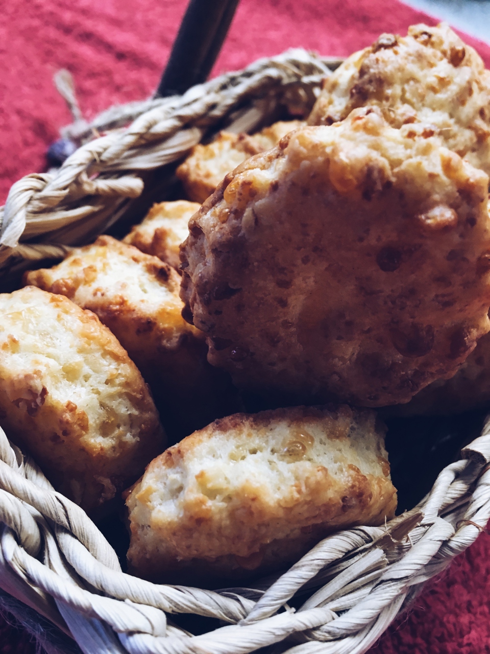Очень сырное печенье