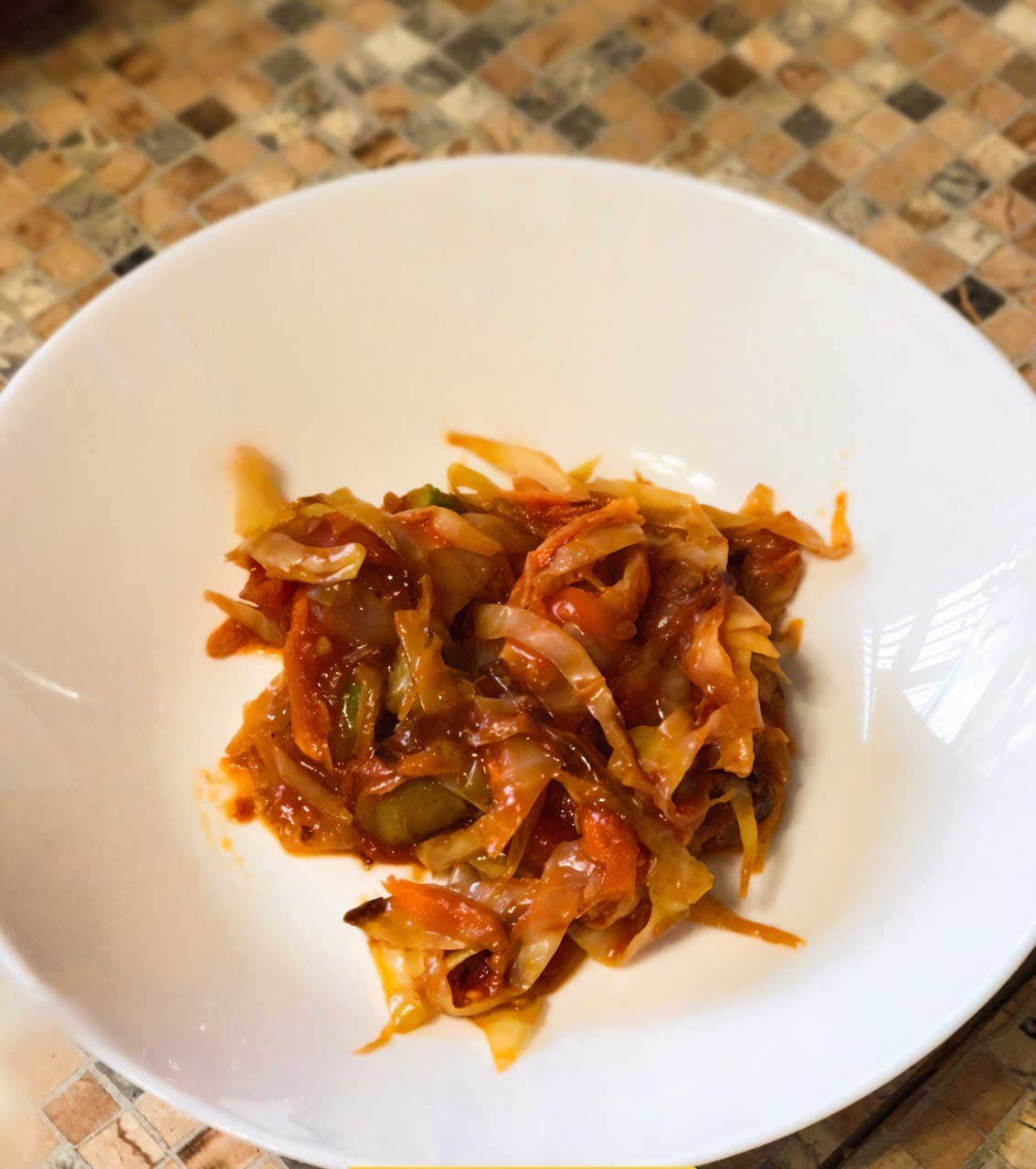 Овощное рагу с кабачками