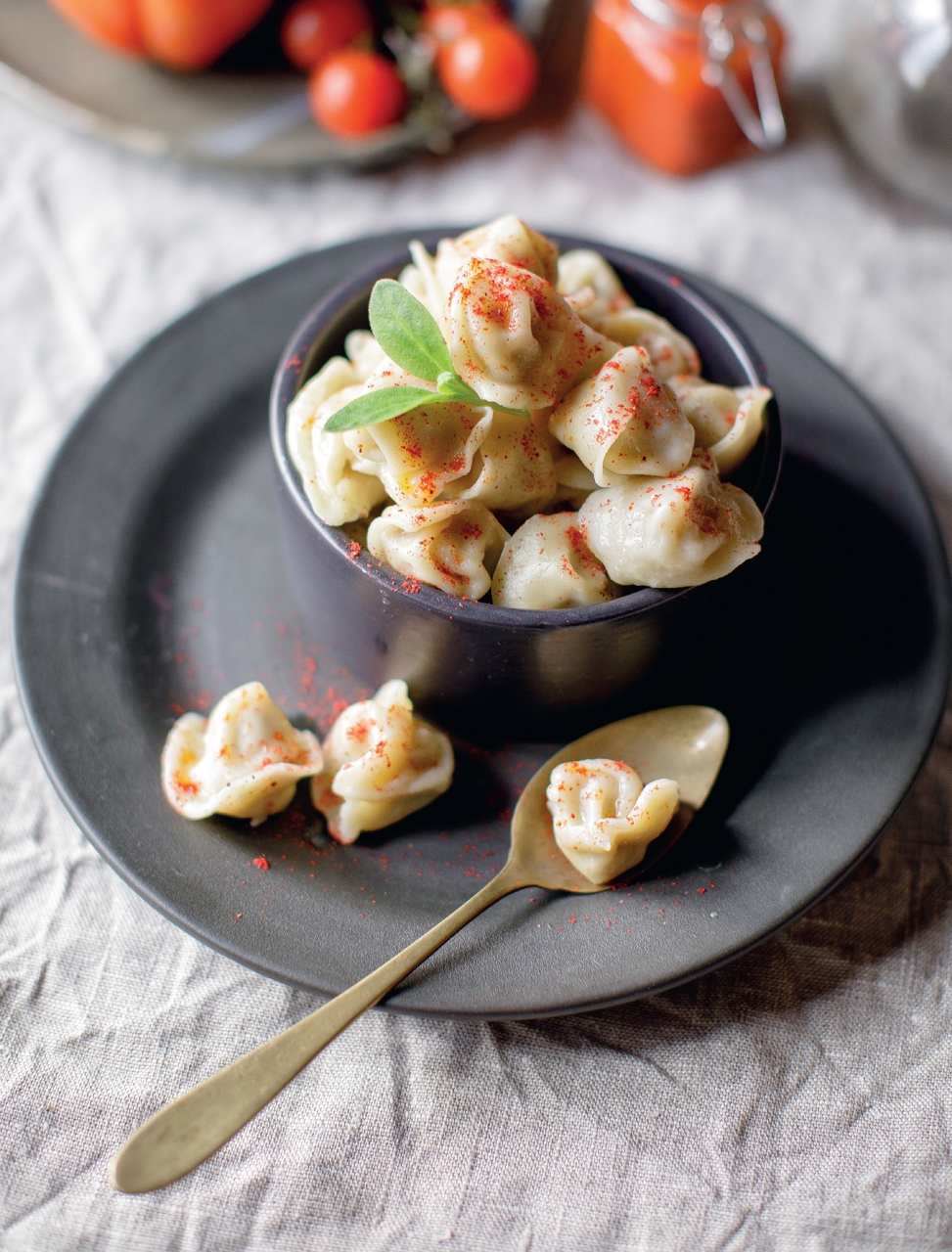 Пельмени с мясом кролика