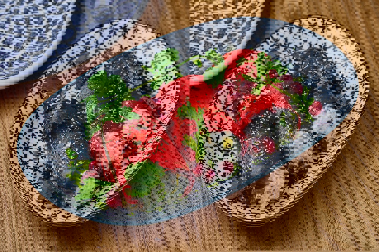 Перец рамиро с дзадзики