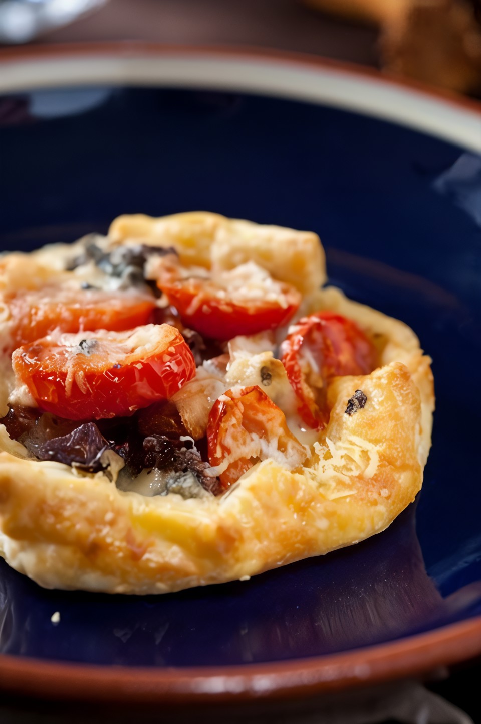 Пицца с луком и сыром
