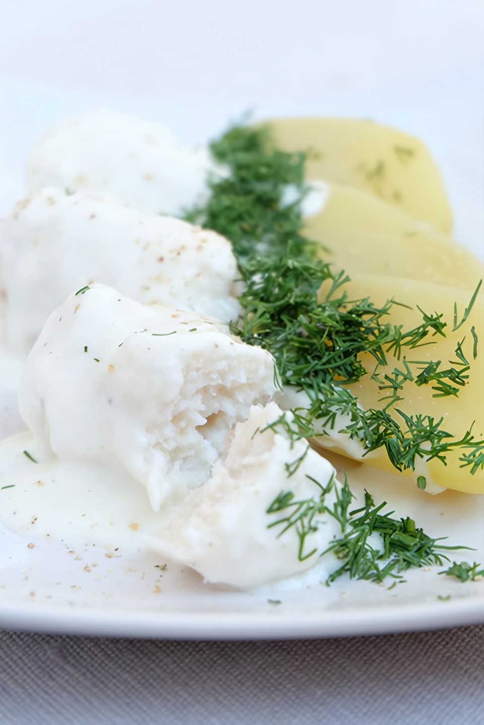 Рыбные клецки по-норвежски (Fiskeboller)