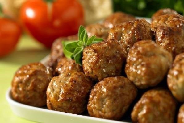 Шарики из говядины жареные с овощами по-армянски