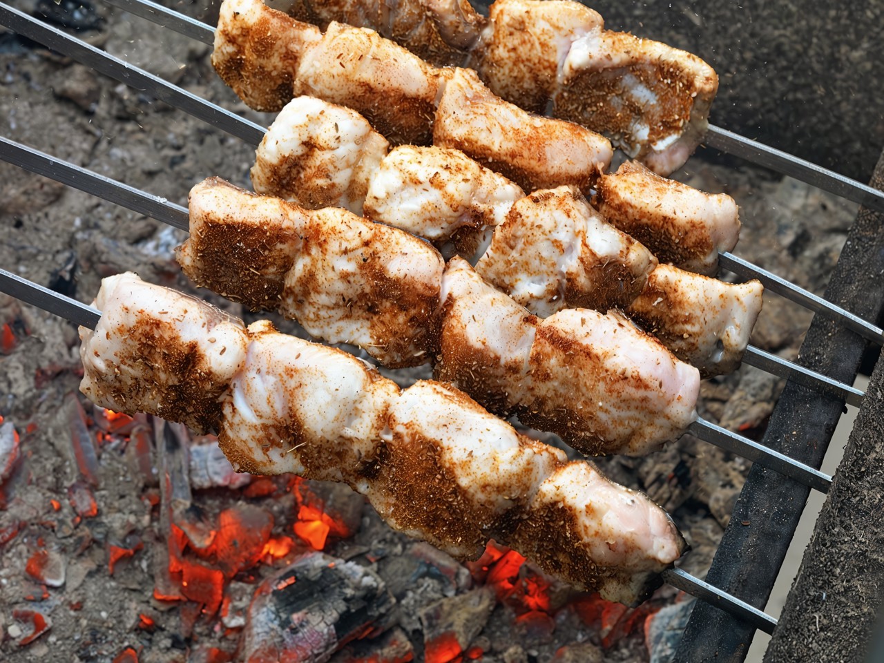 Шашлык из рыбы