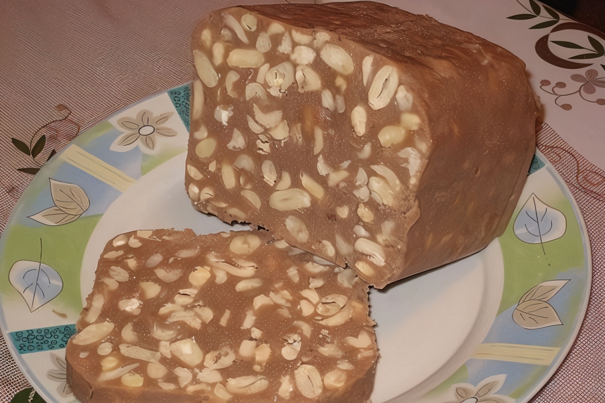 Щербет с арахисом