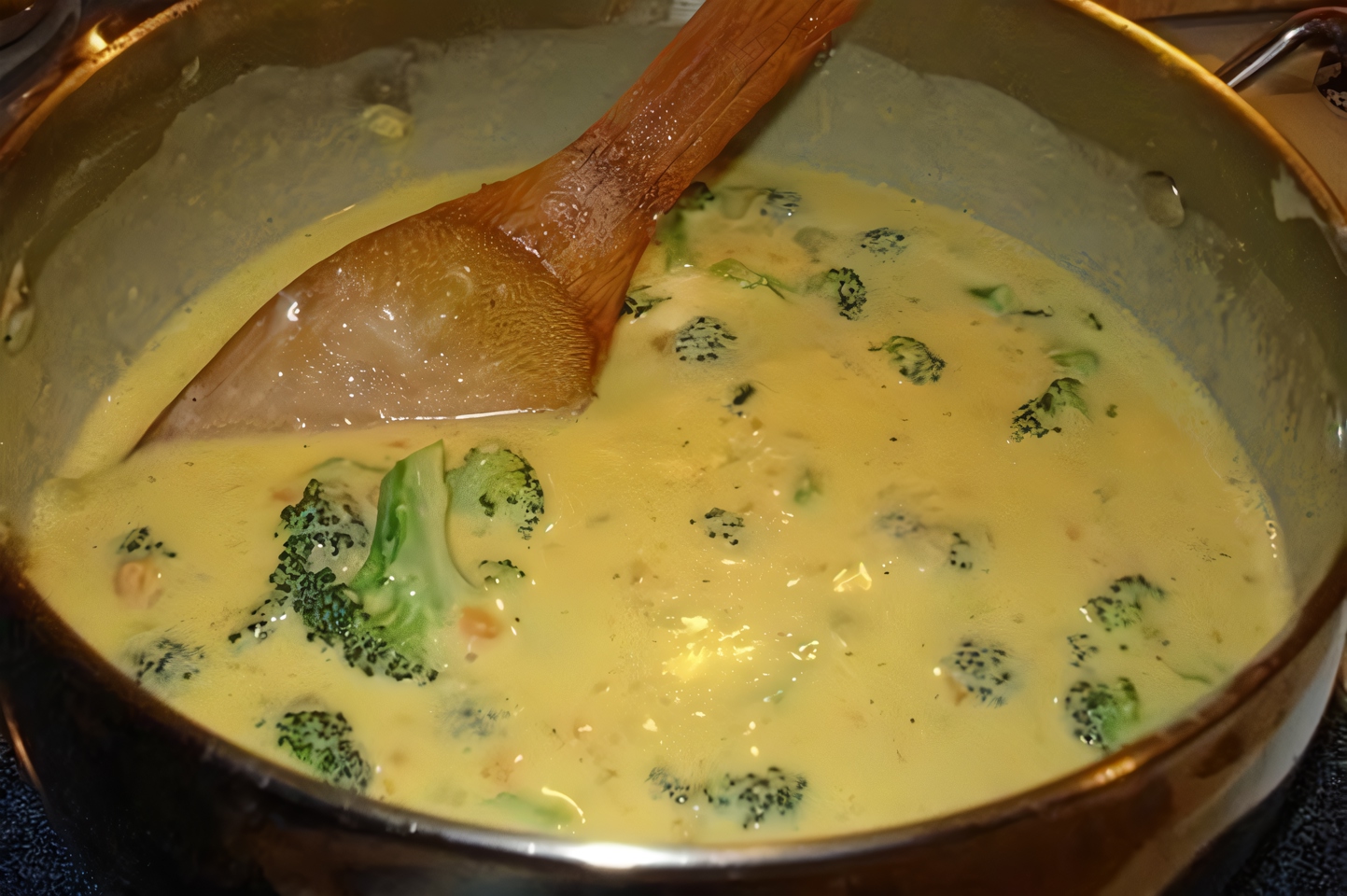 Сырный суп с овощами