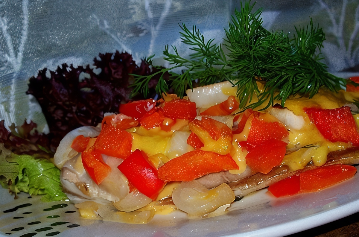 Скумбрия под сырной шубой