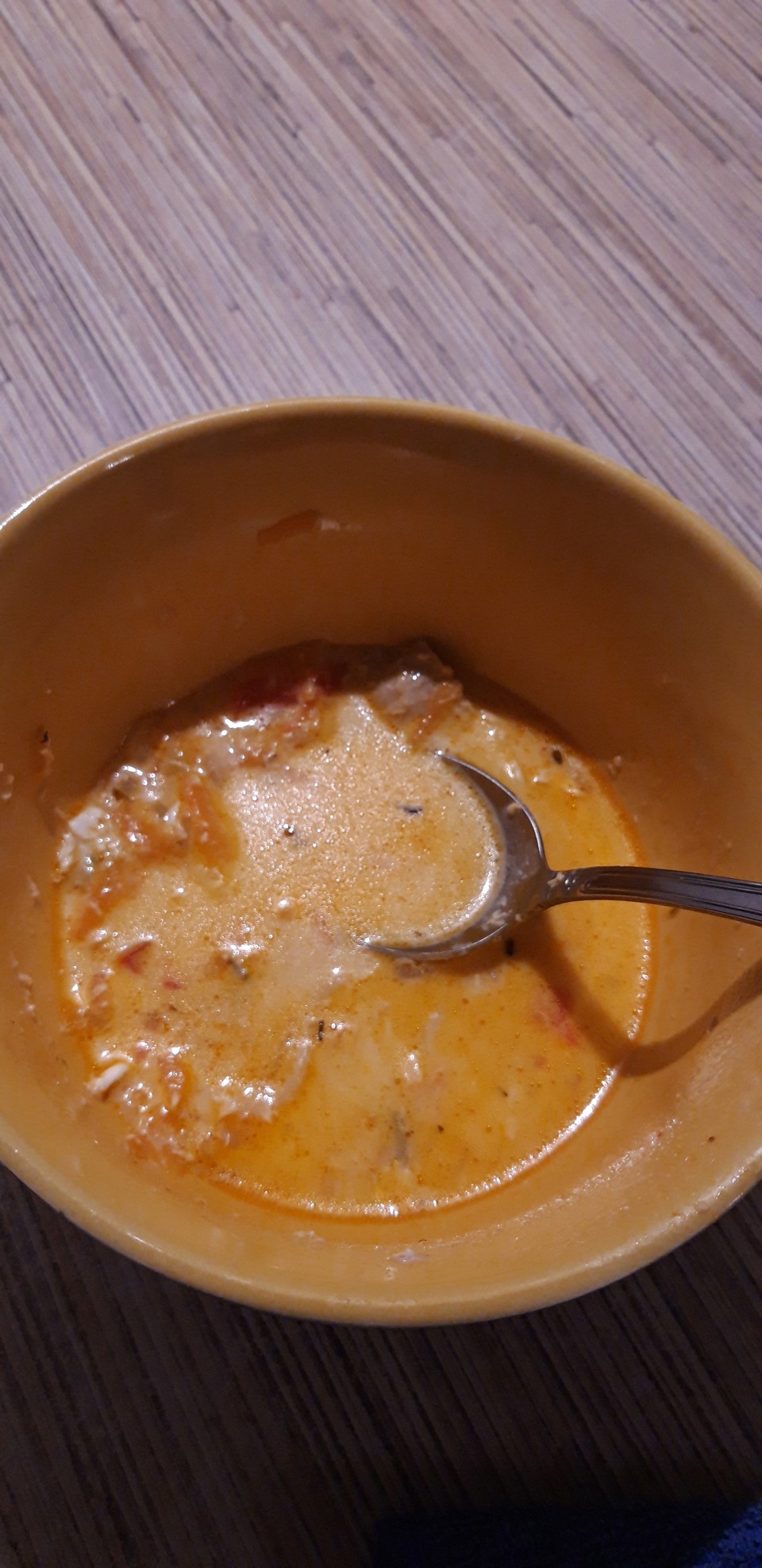 Суп куриный с лапшой и плавленым сырком