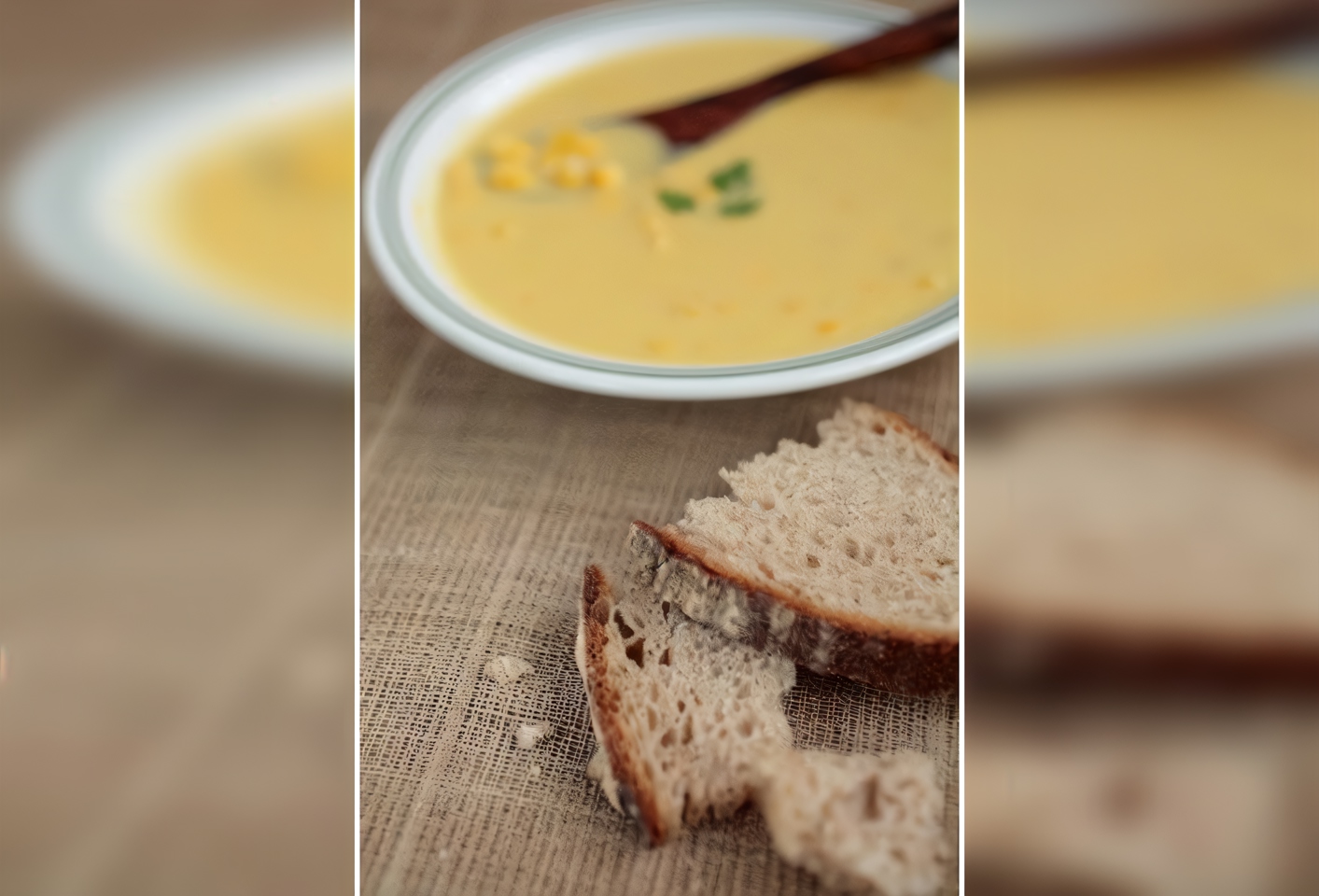 Суп-пюре из консервированной кукурузы