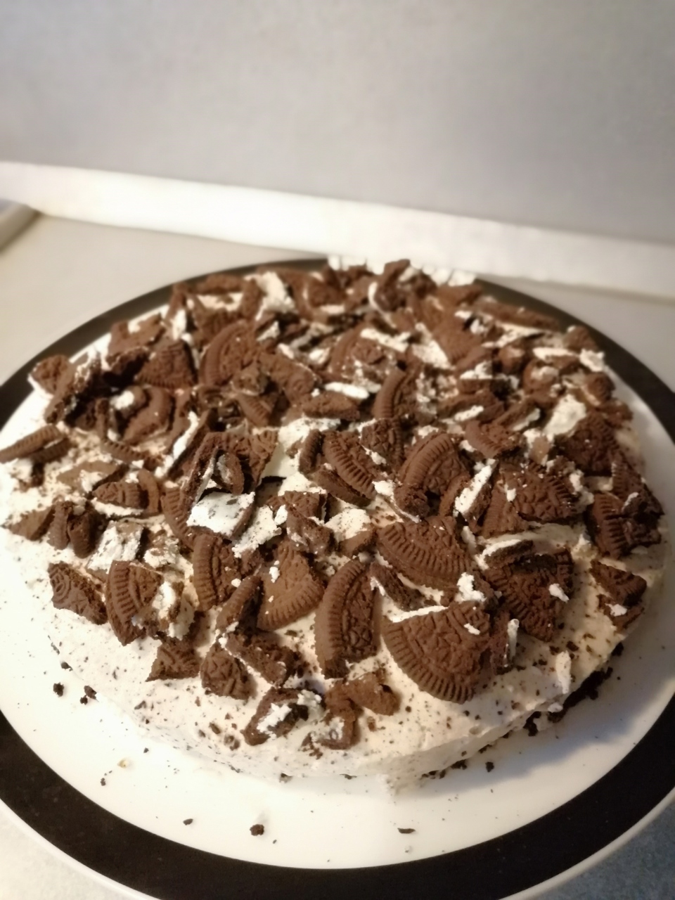 Торт «Oreo без выпечки»